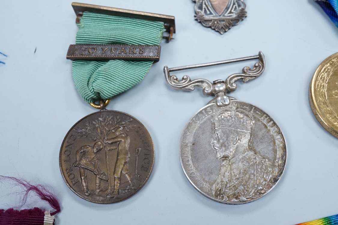 A First World War medal group of six medals awarded to Staff Sjt. Francis William Speare Royal Irish Fusiliers/I.M.L., comprising of the 1914-15 Star, 1914-1918 Medal, Victory Medal with oak leaf, India medal with clasp